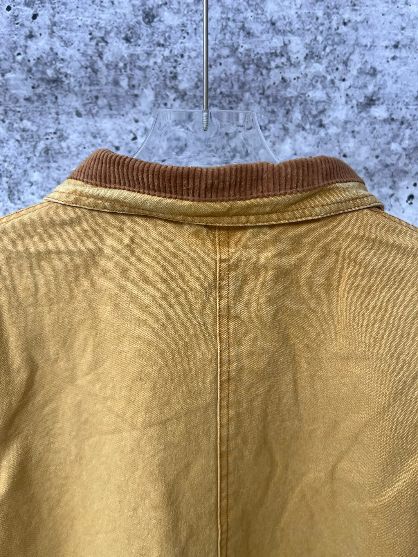 P530 Ralph Lauren Chinese and Cuban style workwear patchwork jacket for men and women. The entire garment is spliced ​​with fabrics in multiple places. The complex craftsmanship details are clear at a glance. The craftsmanship restores the original product. Washing of ready-to-wear garments adds texture. The loose-fitting khaki color is the first choice for autumn matching.